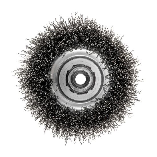 Wire Cup Brush Crimped Plain 125mmxm14 Bulk